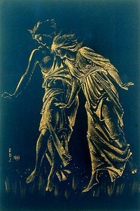 Meisjes Dansen door Edward Coley Burne Jones