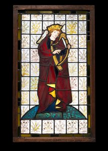 Koning David de Dichter, 1863 door Edward Burne Jones