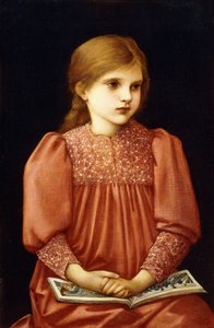 Kleine Dorothy Mattersdorf door Edward Burne Jones