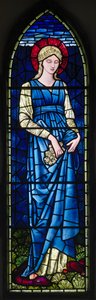 Sint Margaretha door Edward Burne Jones