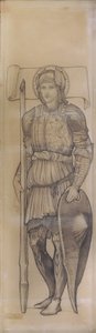 Sint Joris, 1880 door Edward Burne Jones