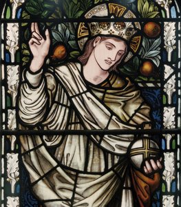 Salvator Mundi door Edward Burne Jones