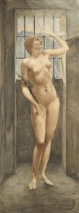 Spes, of Hoop in de gevangenis door Edward Burne Jones