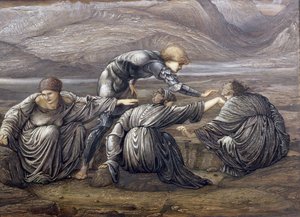 Studie voor Perseus en de Graiae, 1880
