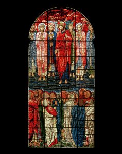 De Hemelvaart Raam door Edward Burne Jones