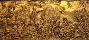 De Slag bij Flodden Field, 1881-82 door Edward Burne Jones