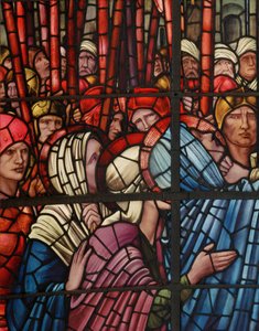 De Kruisiging Raam (detail)