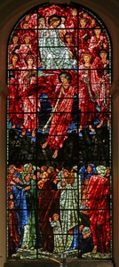 Het Laatste Oordeel, 1885-1897 (glas-in-lood)