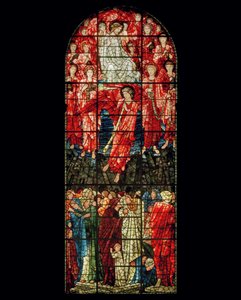 Het Laatste Oordeel Raam door Edward Burne Jones
