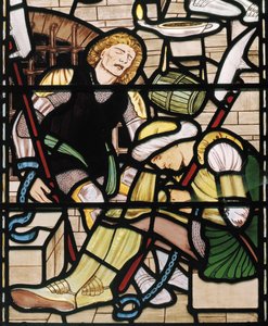 De bevrijding van Sint-Petrus door Edward Burne Jones