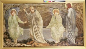De ochtend van de opstanding, 1882 door Edward Burne Jones