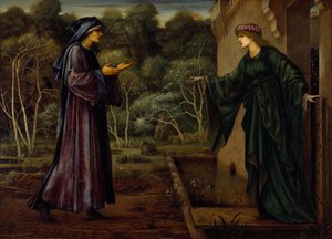 De pelgrim bij de poort van luiheid