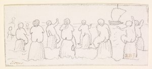 De Sirenen, ca. 1878 door Edward Burne Jones