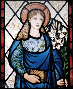 De Maagd Maria door Edward Burne Jones