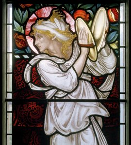 Waterford, St Michael & All Angels, Miriam (detail) door Edward Burne Jones