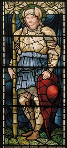 Wilden, All Saints, St George, Courage, 1902-1914, Louisa, Alfred, The Baldwins, Prime Minister, Methodist, Worcestershire, Arts & Crafts door Edward Coley and Dearle Burne Jones