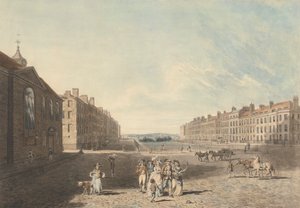 Queen Square, Londen door Edward Dayes
