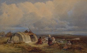 Zigeunerkamp, ca. 1863