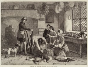 Het Kerstpakket Inpakken door Edward Duncan