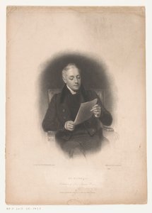 Portret van uitgever John Murray door Edward Finden