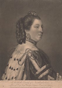 Elizabeth, Gravin van Northumberland door Edward Fisher