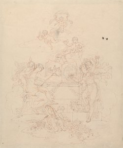 Allegorie van schilderkunst en literatuur