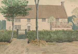 Boerderij door Edward Francis Burney