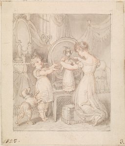 Illustratie voor- De Nieuwe Pop: Zonder Titel door Edward Francis Burney