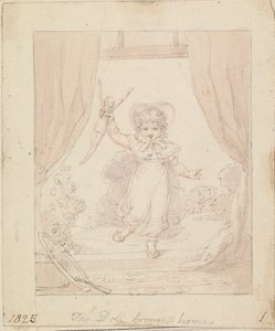 Illustratie voor De nieuwe pop: De pop thuisgebracht door Edward Francis Burney