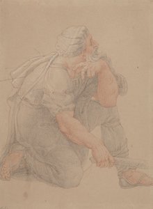 Studie voor de Magiër door Edward Francis Burney