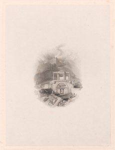 Poort van Theseus, Athene door Edward Francis Finden