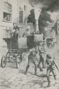 Gurney en zijn wonderbaarlijke machine door Edward Frederick Skinner