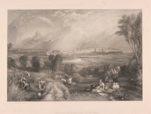 Oxford vanuit North Hinksey door Edward Goodall