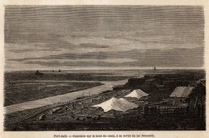Scheepswerven van Port Said, aan de rand van het Suezkanaal