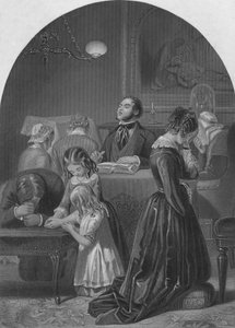 Familie Aanbidding, ca. 1870