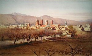Albenga, Golf van Genua door Edward Henry Fahey