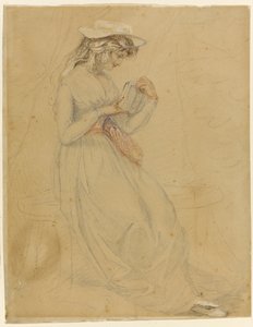 Illustratie voor George Washington Jones: Een kerstcadeau dat niet werd geaccepteerd, 1903 door Edward Henry Potthast