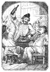De laarzen gemaakt van buffelleer, 1901