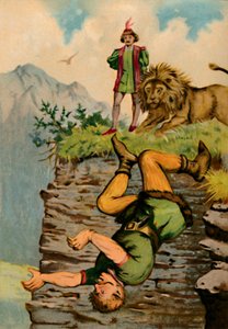 De val van de reuzen, 1901 door Edward Henry Wehnert