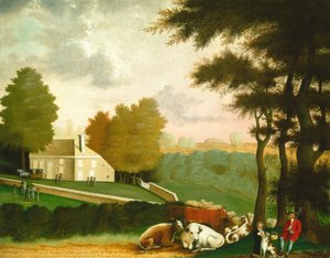 Het graf van William Penn, c. 1847-1848
