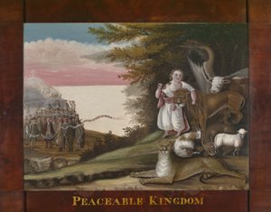 Het vreedzame koninkrijk, 1829-30 door Edward Hicks