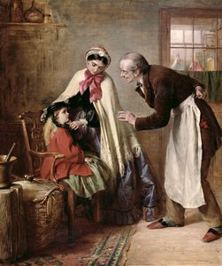 Eerste tand, 1866 door Edward Hughes