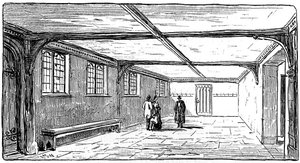 Het Guildhall, Stratford-upon-Avon, Warwickshire door Edward Hull