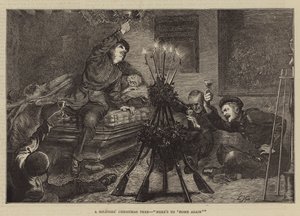Een kerstboom voor soldaten, hier is naar 