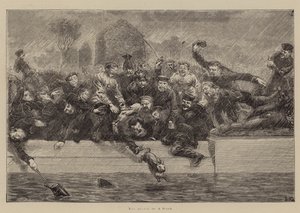 De sortie van een haas door Edward John Gregory