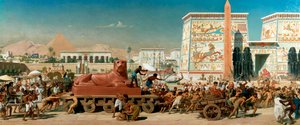 Israël in Egypte, 1867 door Edward John Poynter