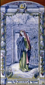 November, uit een serie tegelpanelen voor de Nederlandse keuken, 1867-8