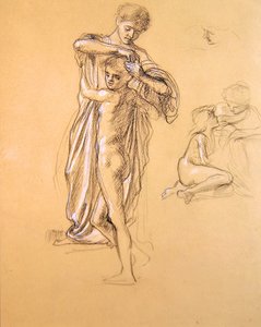 Studie voor Idle Fears (I), 1893