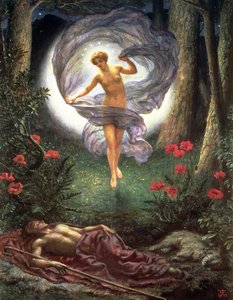 De Visioenen van Endymion door Edward John Poynter