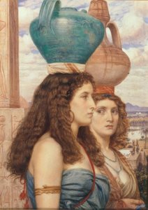 Waterdragers van de Nijl door Edward John Poynter